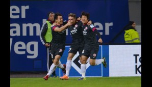 Und als alle schon mit einem Unentschieden rechneten, sicherte Okazaki mit seinem achten Saisontor den Auswärtssieg für Mainz