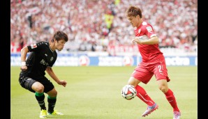 STUTTGART - HANNOVER: 1:0: Brüder unter sich: Hiroki im Dress der Niedersachsen trifft auf den VfB und Gotoku Sakai