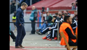Die Talfahrt des HSV geht weiter: Auch Fußballlehrer Knäbel konnte nichts machen