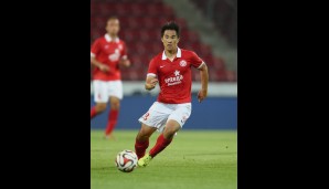 Rang 8: u.a. Shinji Okazaki von Mainz 05 (12 Tore)