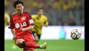 Rang 9: Heung-Min Son von Bayer Leverkusen (11 Tore)