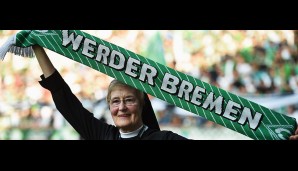 WERDER BREMEN - BORUSSIA MÖNCHENGLADBACH 2:1: Werder hat scheinbar nicht nur klassische Fußballfans