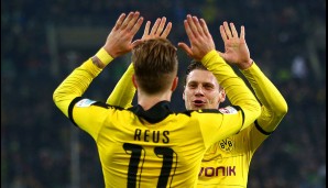 Auftakt nach Maß: Marco Reus besorgt das 1:0 für Dortmund
