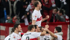 Oben auf: Georg Niedermeier und der VfB dürften am Ende doch noch den Sieg bejubeln