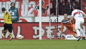 Christian Pulisic erhöhte noch vor der Pause und ist damit jüngste Bundesligaspieler mit zwei Toren auf dem Konto