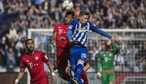 Hertha BSC - FC BAYERN MÜNCHEN 0:2: Ex-Bayer Mitchell Weiser war gegen die alten Kollegen besonders motiviert und wollte zeigen, dass es ein Fehler war ihn abzugeben
