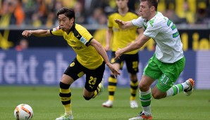 Shinji Kagawa (Borussia Dortmund): Herz und Seele der Dortmunder Offensive. Kagawa setzte Wolfsburg mit Pressing schon am eigenen Strafraum unter Druck und leitete so Ballverluste ein. Die Anfangsphase krönte er mit einem Tor und einer Vorlage