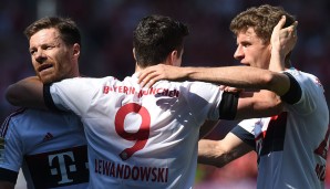 Die beiden Lewandowski-Treffer bescherten den Bayern die 26. Meisterschaft und dem Polen eine komfortable 4-Tore-Führung in der Torjägerliste