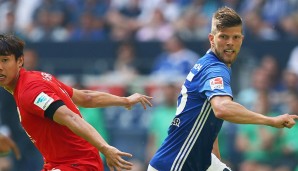 Seinen Elfmeter-Witzen unter der Woche ließ Klaas-Jan Huntelaar Taten folgen und brachte Schalke in Führung