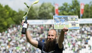 SV DARMSTADT 98 - BORUSSIA MÖNCHENGLADBACH: Der längste Bart der Liga verabschiedet sich aus Darmstadt