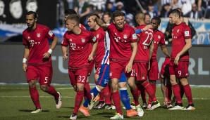 Frühstarter der Liga: Der FC Bayern erzielte mit dem FC Augsburg und der TSG Hoffenheim die meisten Tore in den ersten 15 Minuten