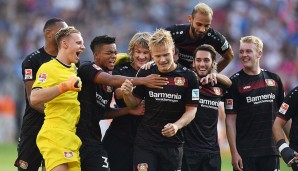 Joel Pohjanpalo (Bayer Leverkusen): In der 72. Minute beim Stand von 0:1 eingewechselt worden und in 15 Minuten einen Hattrick geschossen. 'Nuff said