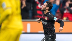 Hakan Calhanoglu (Bayer Leverkusen): Mit seiner wohl bislang besten Saisonleistung gab der türkische Nationalspieler ein Statement ab und führte die Werkself so zum Sieg