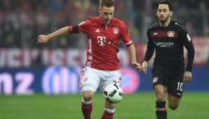 ABWEHR - Joshua Kimmich (FC Bayern München): Ackerte viel auf der rechten Seite. War an den entscheidenden Momenten des Spiels maßgeblich beteiligt. Legte vor dem 1:0 auf Lahm ab, schlug zudem die Ecke zum 2:1