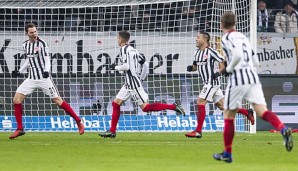 EINTRACHT FRANKFURT - FSV MAINZ 3:0: Branimir Hrgota brachte die Eintracht auf die Siegerstraße