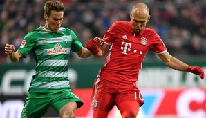 Arjen Robben (Bayern München): Gegen Werder war der Rekordmeister lange Zeit bieder. Wenn es etwas lief, dann über den Niederländer, der schließlich auch das 1:0 markierte