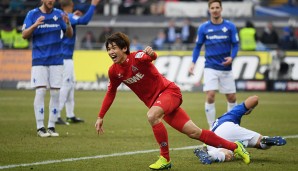 ANGRIFF - Yuya Osako (1. FC Köln): Zwei Tore, ein Assist, ein Eigentor erzwungen. Punkt