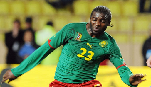 Der Nationalspieler Kameruns Dorge Kouemaha wurde für ein Jahr für die Offensive ausgeliehen