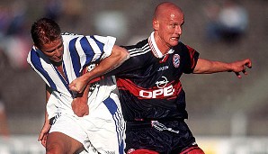 Zur Saison 96/97 kam der in Grevesmühlen geborene Jancker zum FC Bayern. In seiner ersten Saison kam er aber meist nur als Joker zum Einsatz
