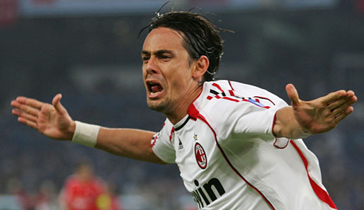 2007 gelingt Milan die Revanche gegen Liverpool. Pippo Inzaghi schießt beim 2:1-Sieg in Athen beide Tore für die Rossoneri