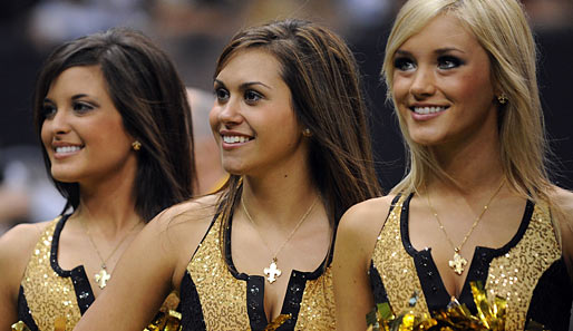 Die heißesten Cheerleader der NFL und NBA - Wahre Engel sind die Cheerleader der New Orleans Saints
