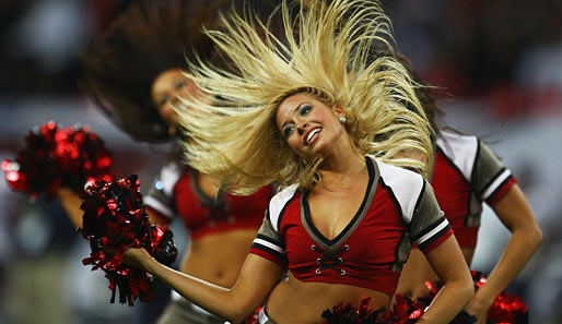 Die heißesten Cheerleader der NFL und NBA - Wärmer ist es meist in Florida bei den Tampa Bay Buccaneers