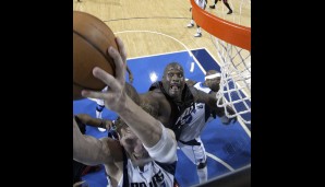 Der bitterste Moment in Dirks Karriere: Nach einer 2:0-Führung unterlagen die Mavs in den NBA Finals 2006 den Miami Heat um Shaq und Dwayne Wade