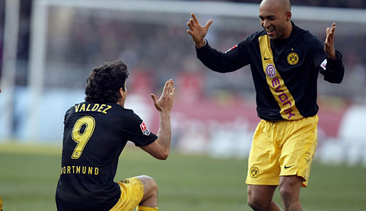 Das Comeback im März 2009, eine Niederlage gegen Stuttgart. Nelson Valdez hatte zwischenzeitlich das 1:1 für Dortmund erzielt