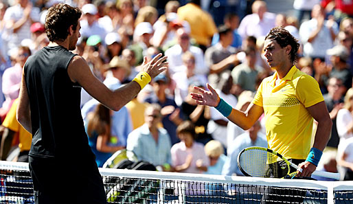 Bei den US Open 2009 folgte der große Durchbruch. Erst im Halbfinale gegen Rafael Nadal...
