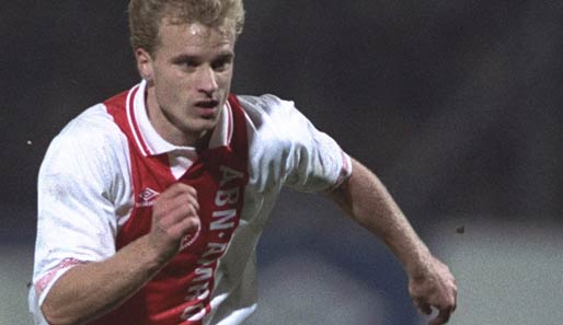 Wo alles begann: Von 1986 bis 1993 kickte Bergkamp für Ajax Amsterdam (103 Tore in 185 Spielen)