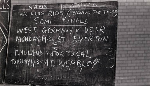 1966 standen sich Deutschland und die UdSSR im Halbfinale der WM in England gegenüber...