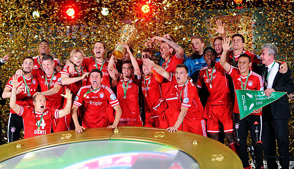 Es ist vollbracht! Der FC Bayern macht das erste Triple im deutschen Fußball perfekt