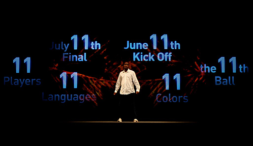 Die Zahl "11" steht als zentrale Aussage der adidas-Kampagne für die WM 2010 in Südafrika