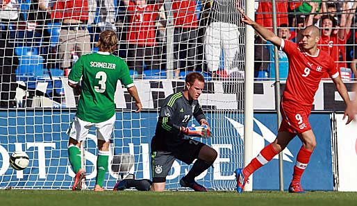 Nach 21 Minuten eröffnete Derdiyok den bunten Torreigen und bescherte ter Stegen seinen ersten Gegentreffer im DFB-Dress