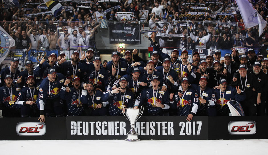 Der EHC Red Bull München verteidigte seinen Titel. Für die Bullen ist es der zweite Titel der Vereinsgeschichte. SPOX blickt auf alle Titelträger seit 1995 zurück
