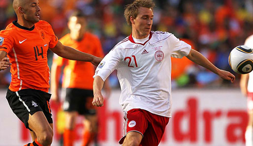 Christian Eriksen (Ajax Amsterdam): Der junge Mittelfeldspieler sammelte internationale Erfahrung bei der WM 2010