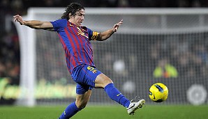Rang 8: Carles Puyol - 115 Spiele für den FC Barcelona (1999 - 2014)