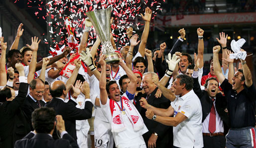 Der UEFA-Cup-Sieg 2006 war für den FC Sevilla der erste Triumph auf europäischer Bühne. Schon ein Jahr darauf sicherte man sich den Pott erneut und machte das Double perfekt