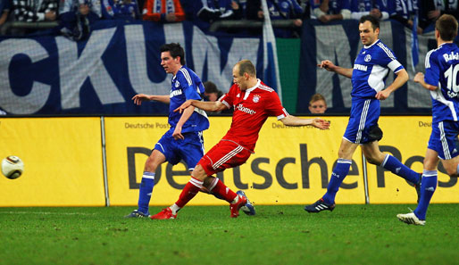 Arjen Robben hat sich mit seinem entscheidenen Tor für Bayern im DFB-Pokal-Halbfinale gegen Schalke die Nominierung redlich verdient