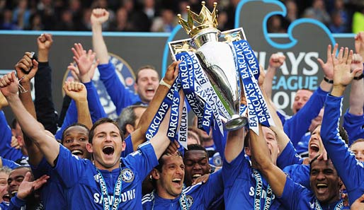Mit dem FC Chelsea gewann Lampard dreimal die englische Meisterschaft und ebenso oft den FA-Cup