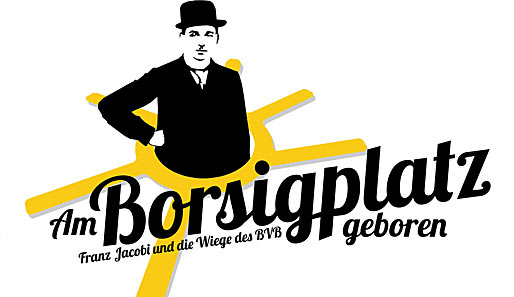 Das offizielle Logo des Filmprojekts "Am Borsigplatz geboren - Franz Jacobi und die Wiege des BVB"