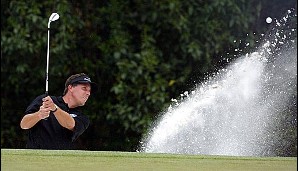 2004: Der beste Golfer, der noch nie ein Major gewonnen hat, ist 2004 Geschichte: Phil Mickelson gewinnt in Augusta