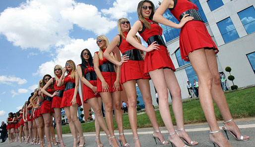 Die schönsten Gridgirls des Formel-1-Jahres 2008 - Türkei-GP