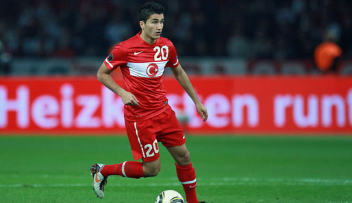 Nuri Sahin wurde mit 17 Jahren als jüngster Türke in einem A-Länderspiel eingesetzt. Der gebürtige Lüdenscheider spielt für Real Madrid