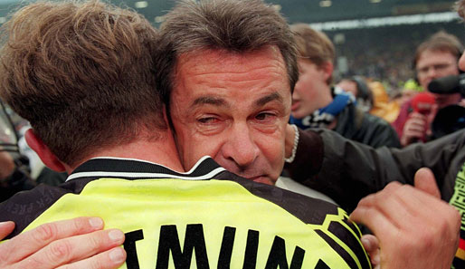 1991 wurde Ottmar Hitzfeld Trainer von Borussia Dortmund und führte den BVB 1995 zur Meisterschaft