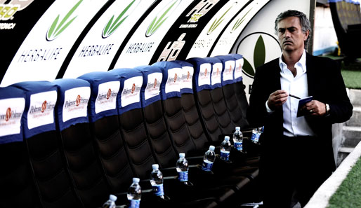 Der portugiesische Startrainer Jose Mourinho kam zur Saison 2008/2009 vom FC Chelsea nach Mailand