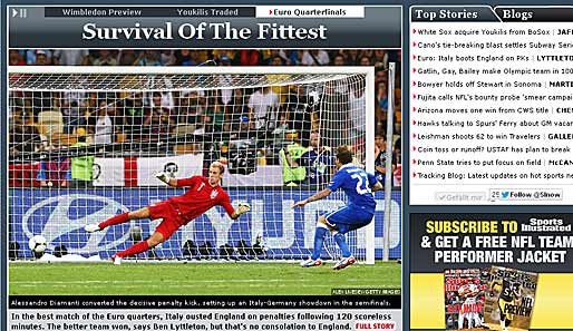 Die "Sports Illustrated" bemüht den Darwin-Vergleich: England muss sich im Elfmeterschießen anpassen - oder aussterben.