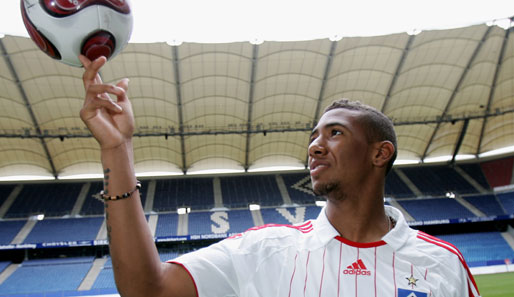 Der mit dem Ball tanzt: 2007 ging es für den Sohn eines Ghanaers und einer Deutschen zum Hamburger SV