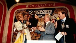Buntes Popcorn-TV bei CBS: Buss' Lakers wurden in den 80ern das mediale Zugpferd der NBA