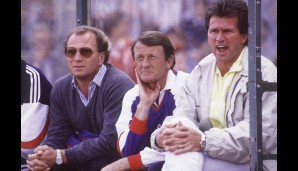 1987 bis 1991: '87 wechselt Heynckes zu den Bayern, mit denen er zwei Mal Meister wird. Mit Manager Hoeneß verbindet ihn bis heute eine enge Freundschaft